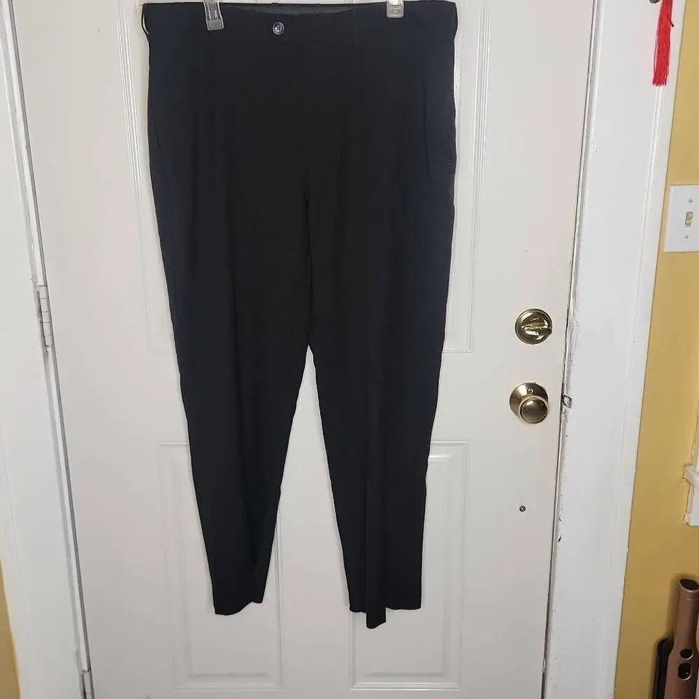 Haggar classic fit black dress pants men's size 38/30
